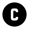 Alpha c circle icon
